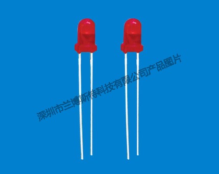 LED-3MM紅發(fā)紅LED指示燈